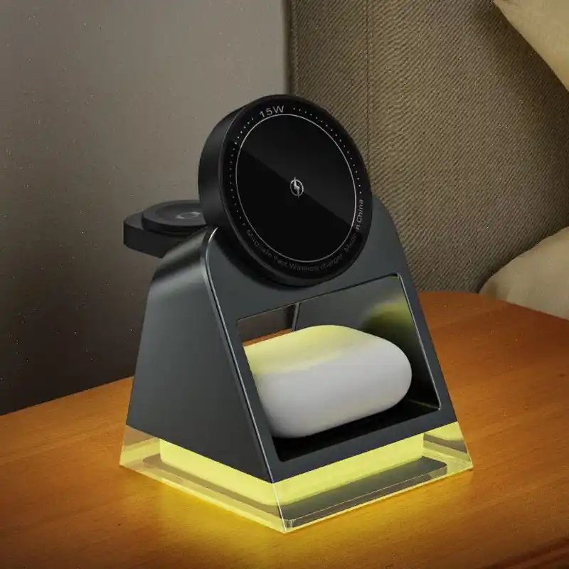 Qi2 3-in-1 Charging Station Touch Control