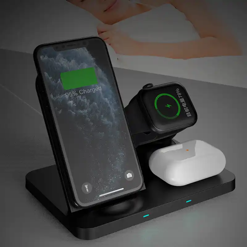 Qi2 Anti-Slip Desktop Charger